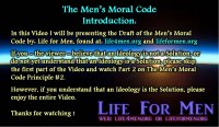 The Men’s Moral Code 2