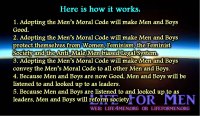 The Men’s Moral Code 6