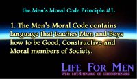 The Men’s Moral Code 9